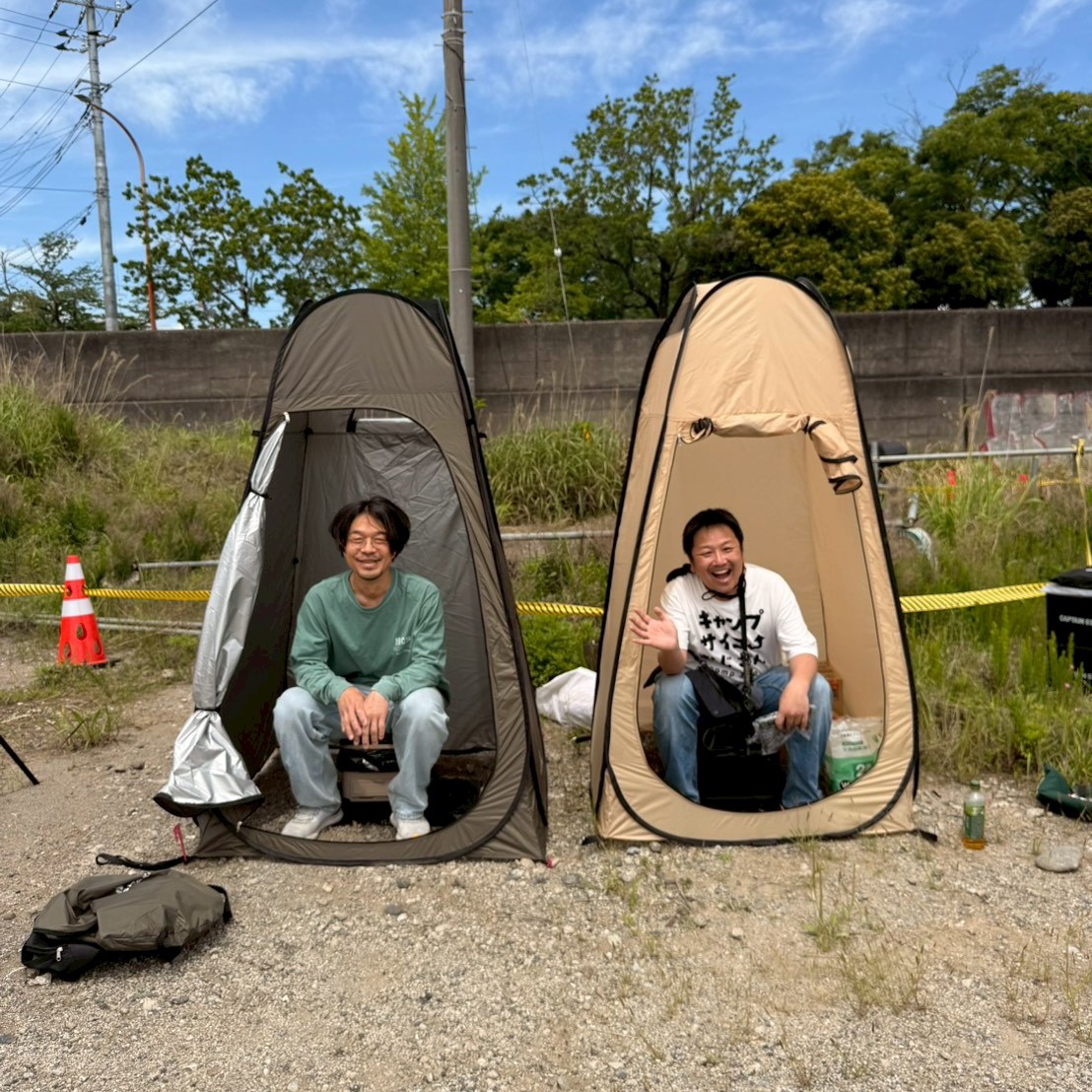 キャンプの様子